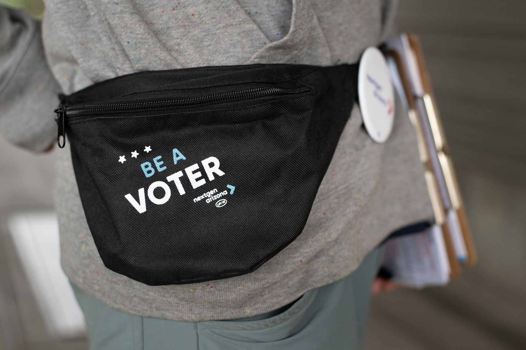 NextGen America conducts voter registration drive